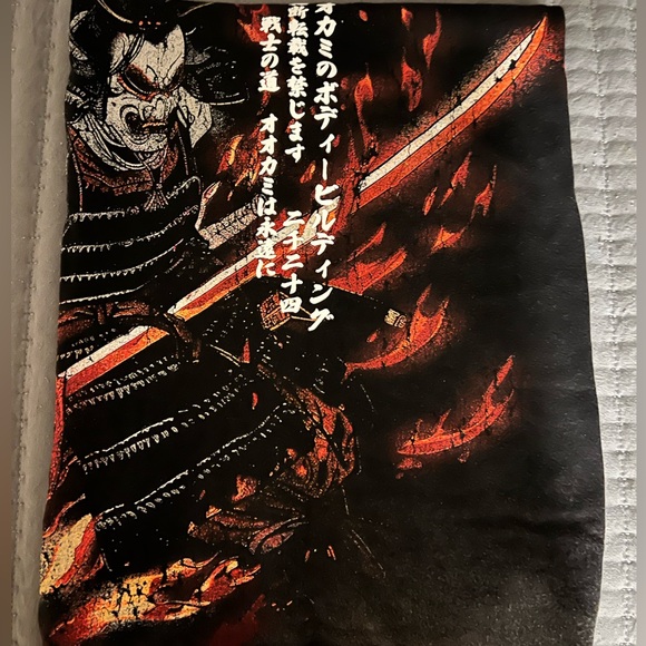 SAMURAI INTEGRITY "SIDE BY SIDE" OVERSIZED TEE IN BLACK - Picture 6 of 8